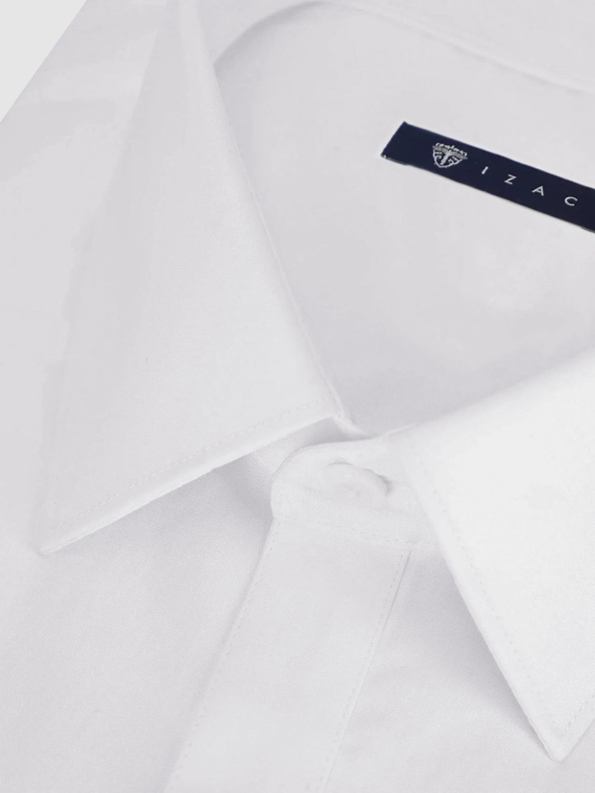 Chemise ville en coton blanche - IZAC