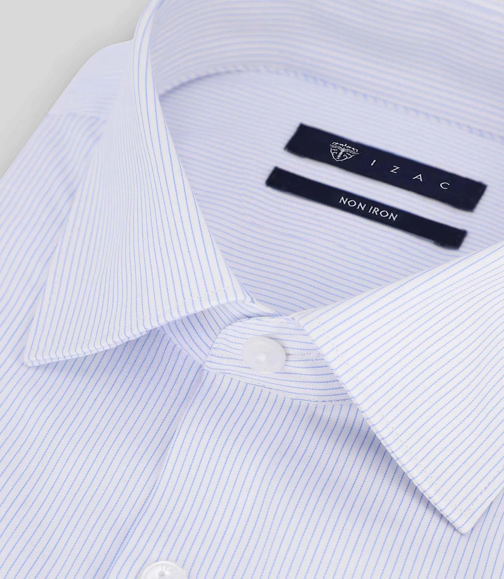 Chemise non iron ciel - IZAC