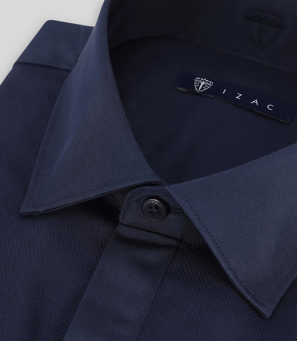 Chemise cérémonie marine - IZAC