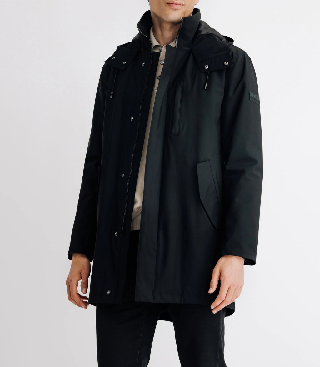 Parka légère noire - IZAC