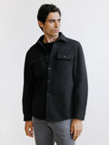 Surchemise casual noire - IZAC
