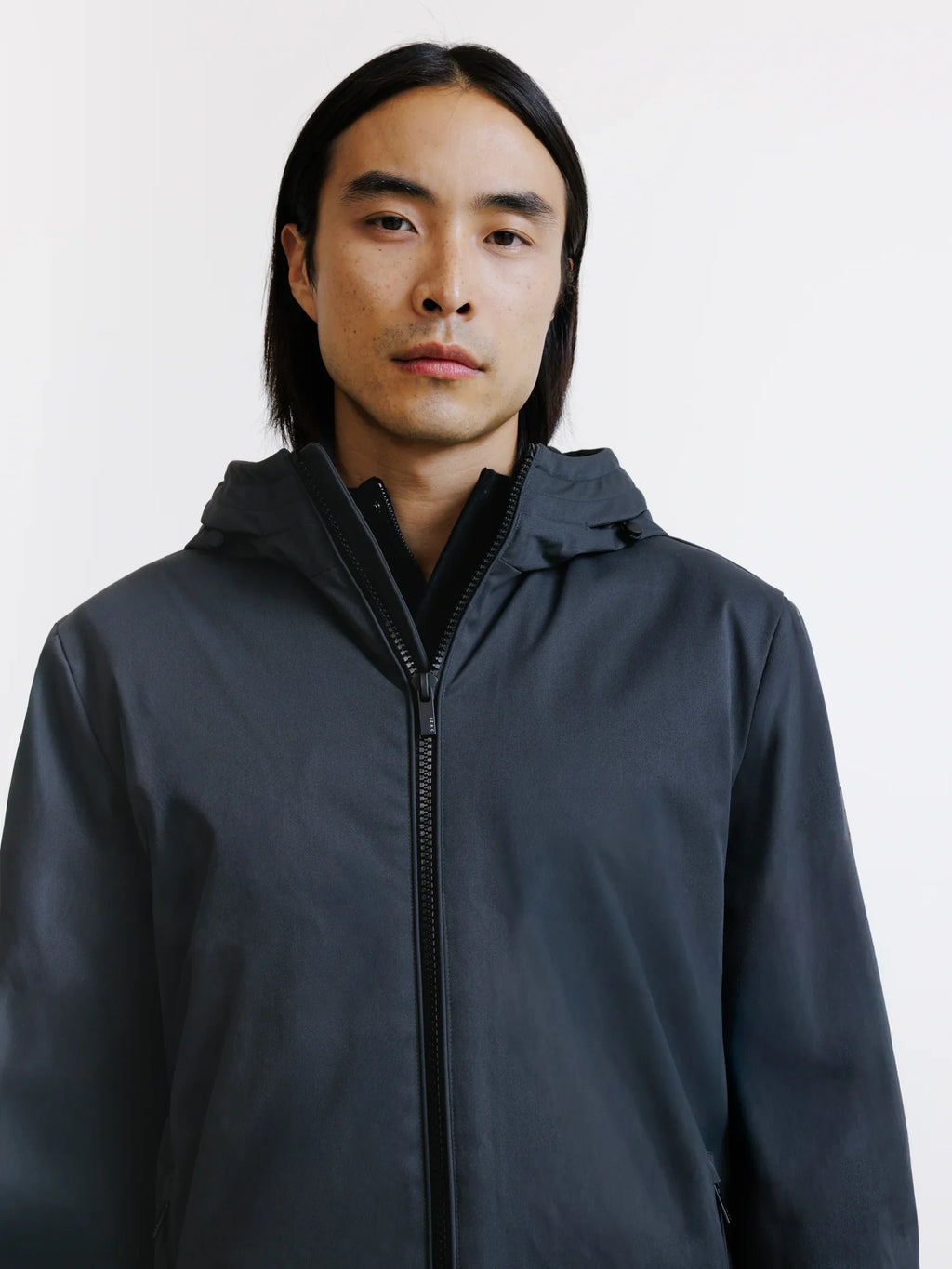 Parka à capuche anthracite - IZAC