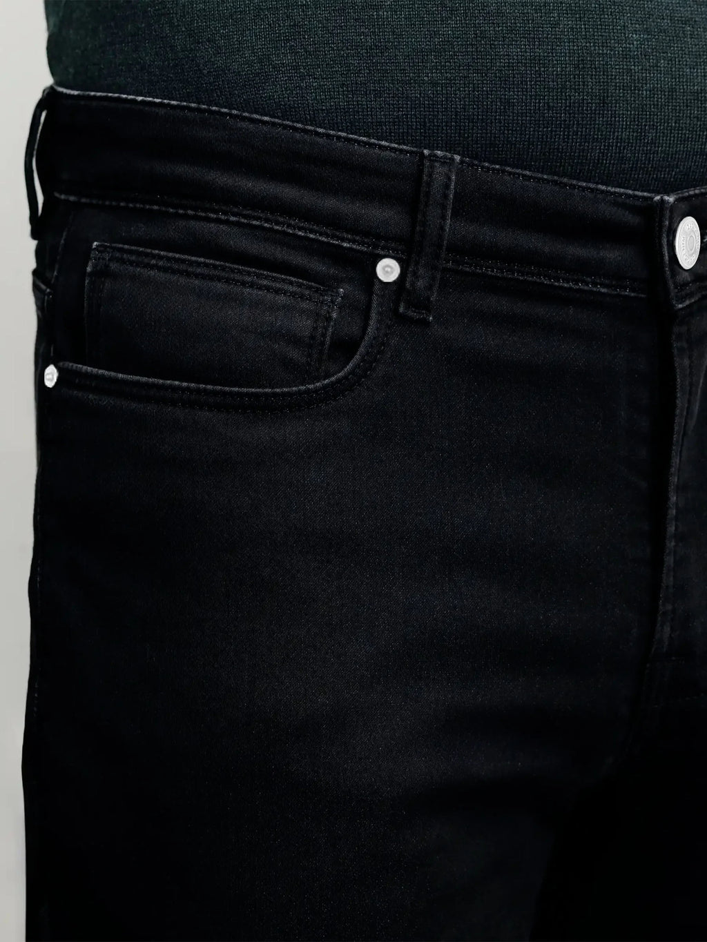 Jean 5 poches noir - IZAC