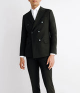 Costume croisé kaki - IZAC