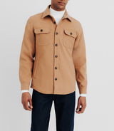 Veste casual camel DARIUS - IZAC