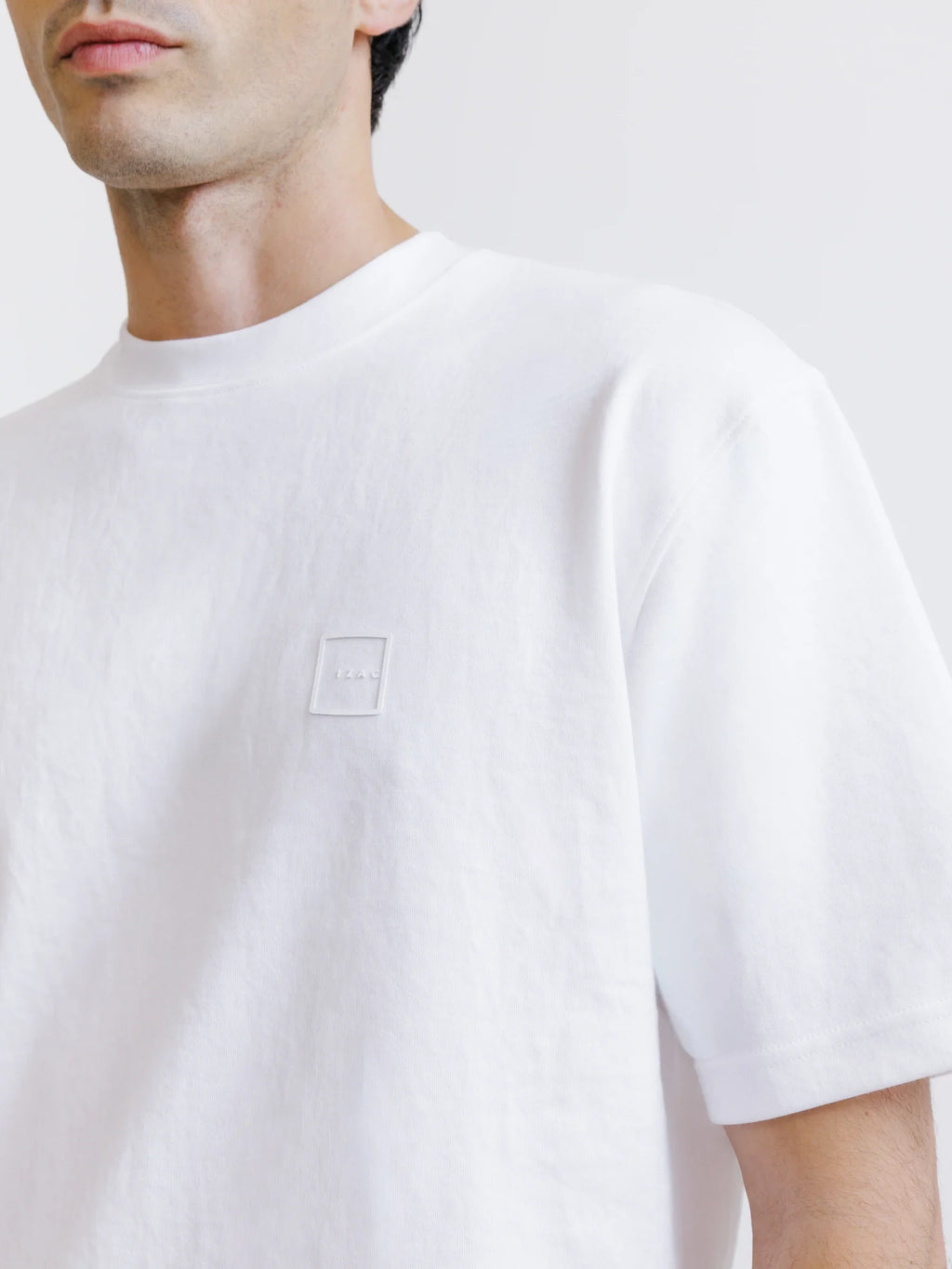 T-shirt oversize blanc - IZAC