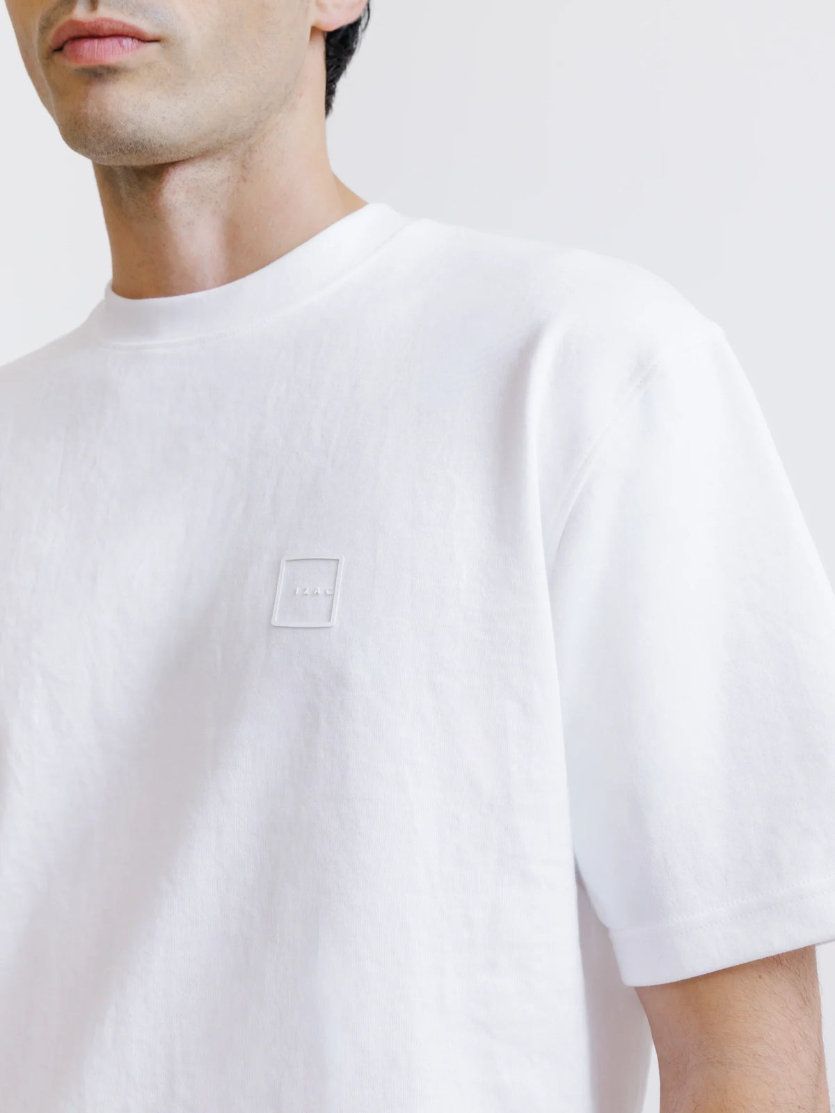 T-shirt oversize blanc - IZAC