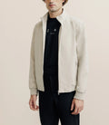 Blouson col montant beige - IZAC