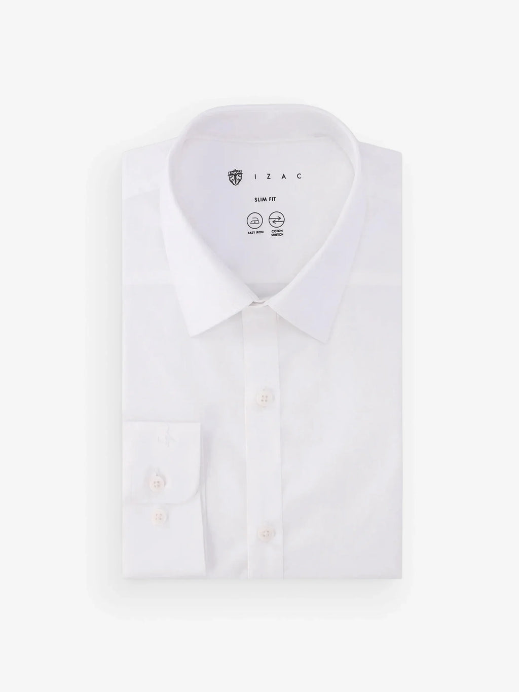 Chemise ville unie blanche - IZAC