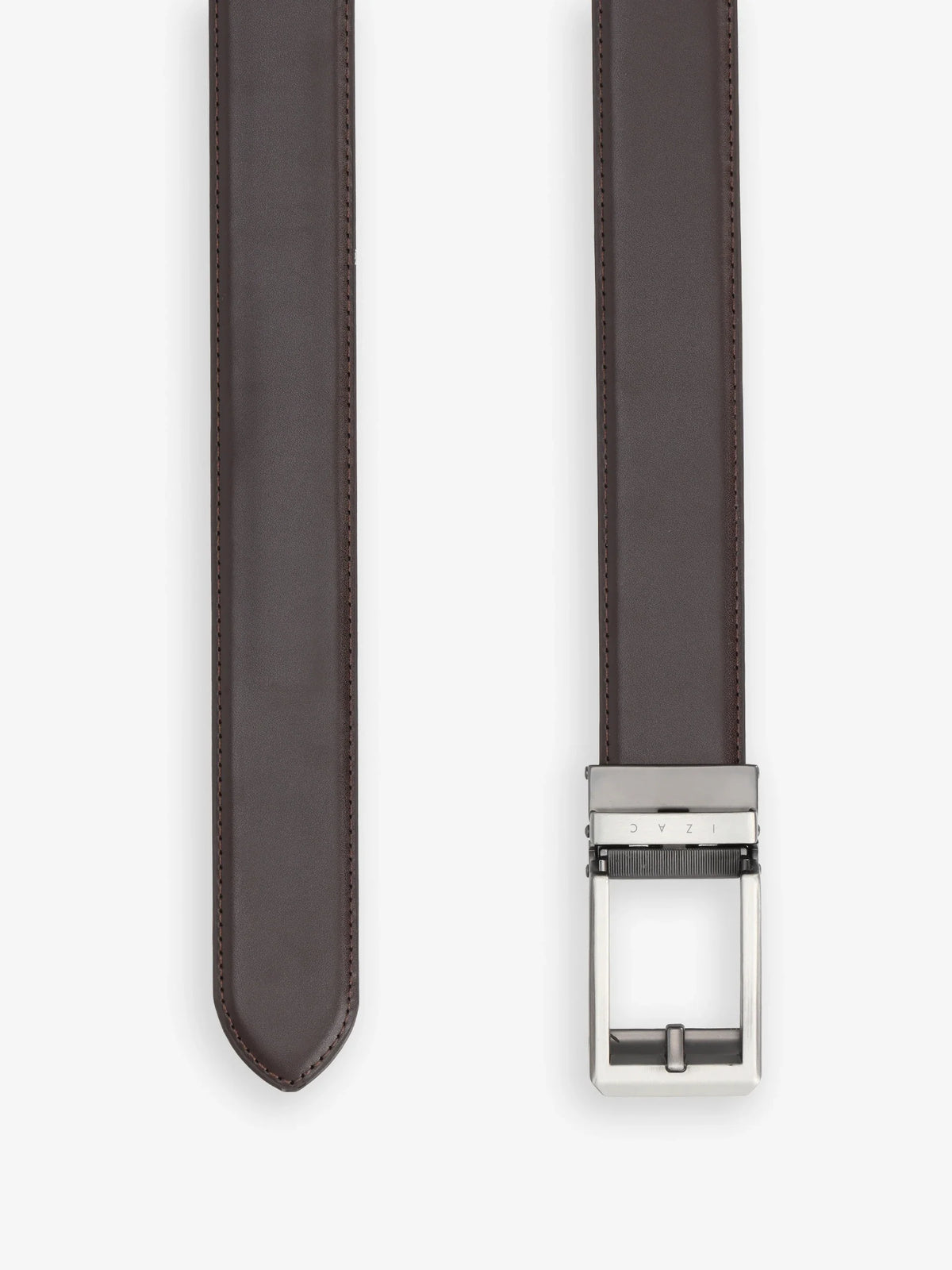 Ceinture à cliquet marron - IZAC