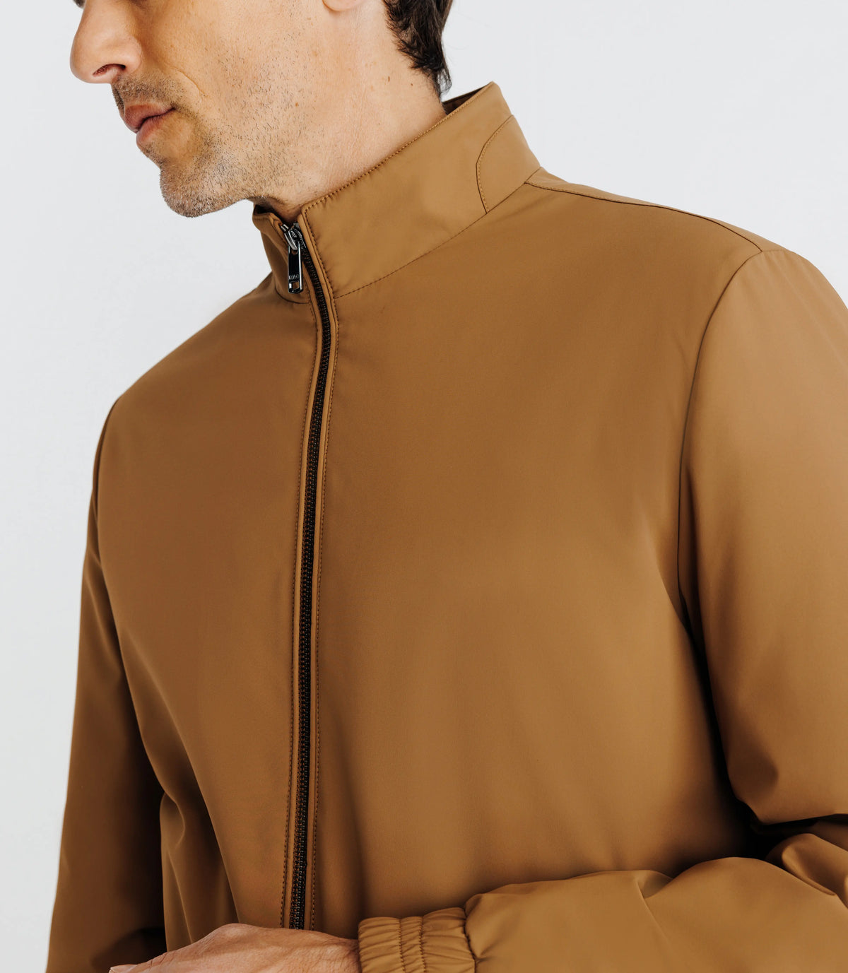 Blouson léger déperlant camel