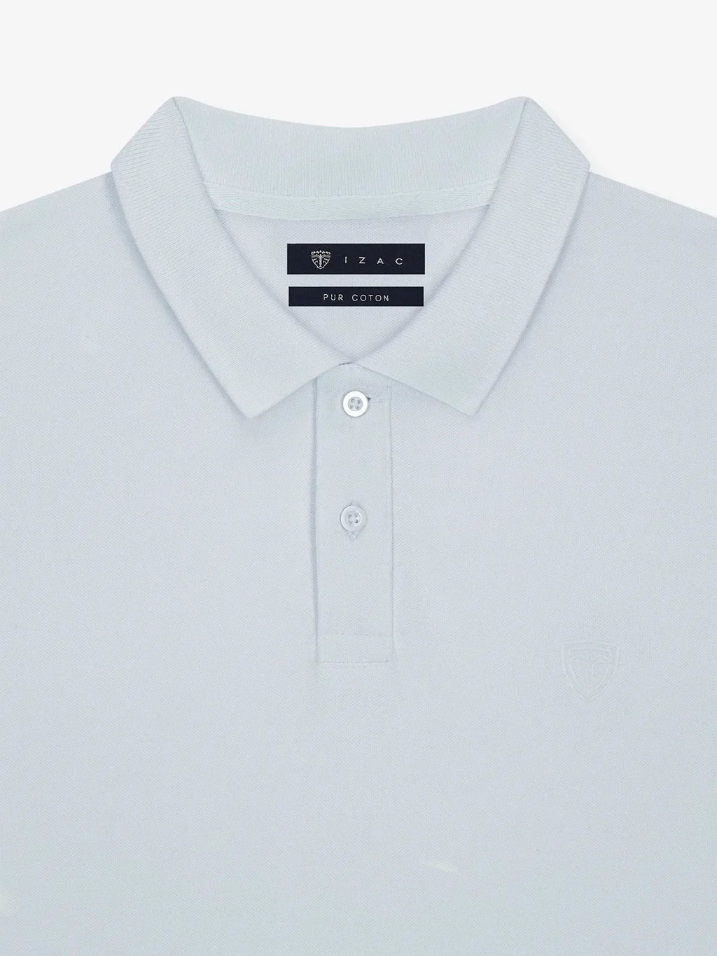 Polo piqué ciel - IZAC