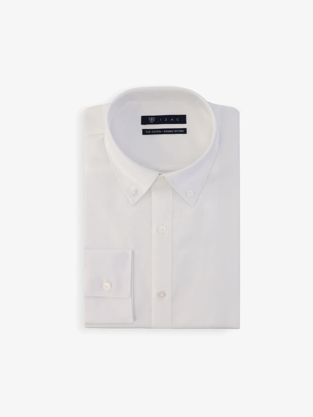 Chemise col américain blanche - IZAC