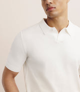 Polo en maille dégradé beige - IZAC