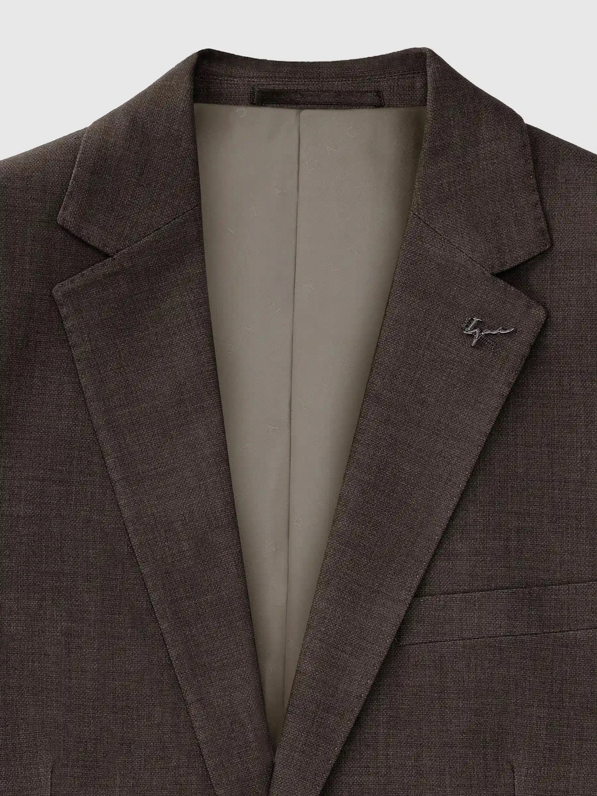 Costume 2 boutons marron - IZAC