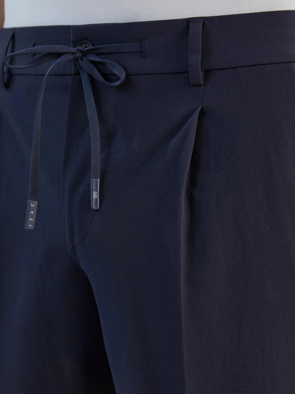 Pantalon ville en tissu technique marine - IZAC