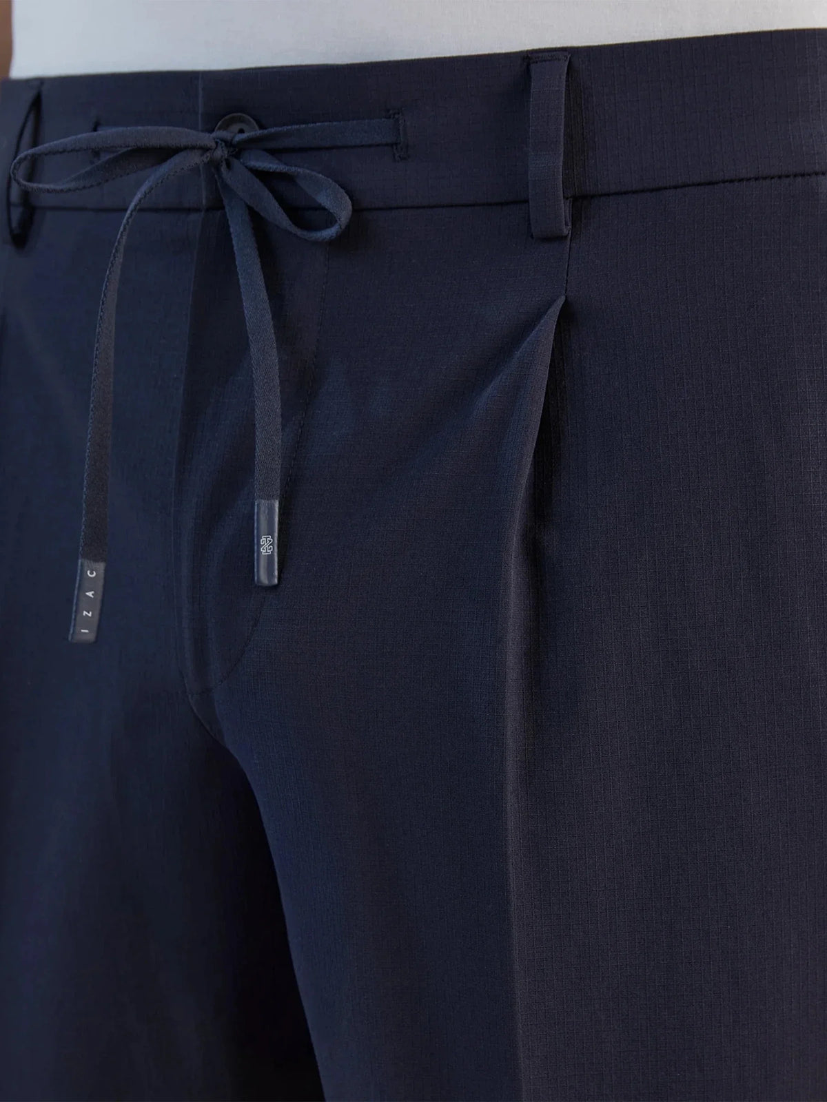 Pantalon ville en tissu technique marine - IZAC