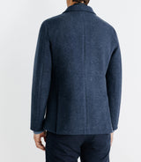 Veste avec parementure amovible denim - IZAC