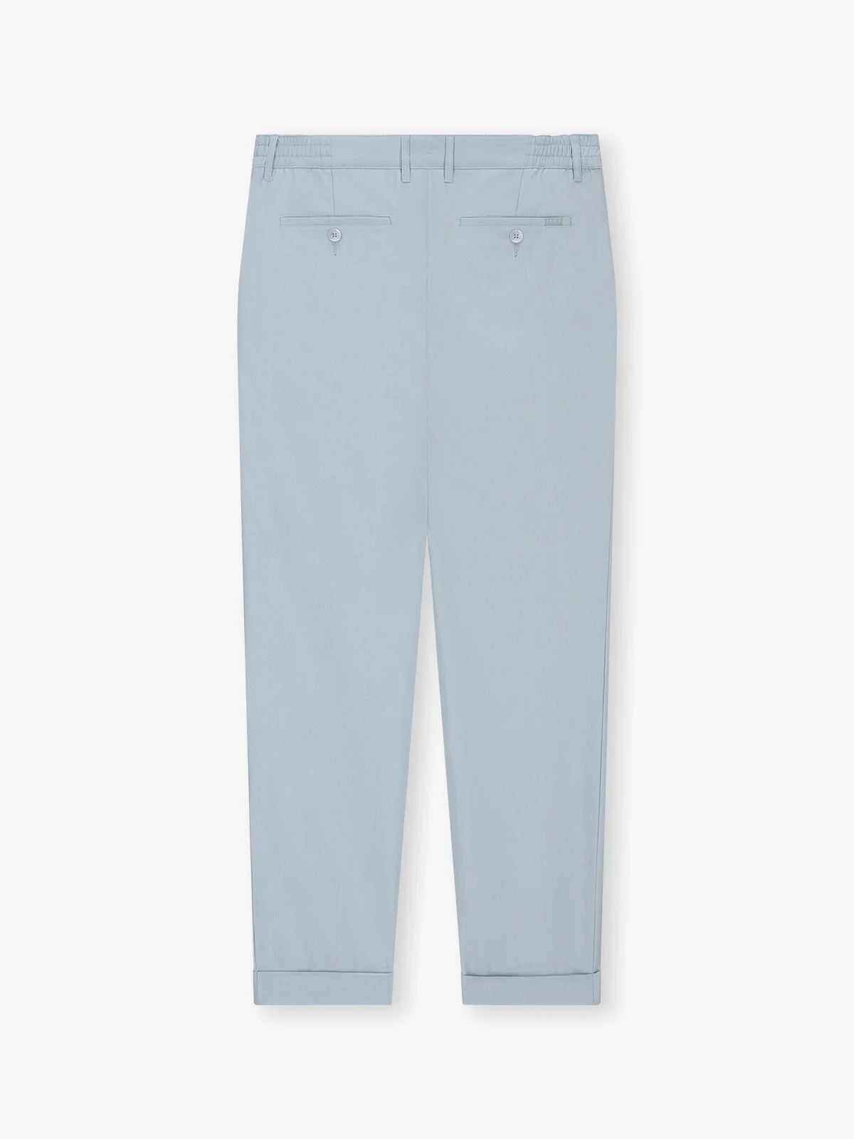 Pantalon avec taille élastiquée bleu - IZAC