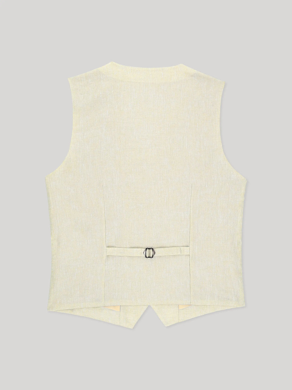 Gilet ville 100% lin beige - IZAC