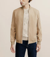 Blouson col teddy beige - IZAC