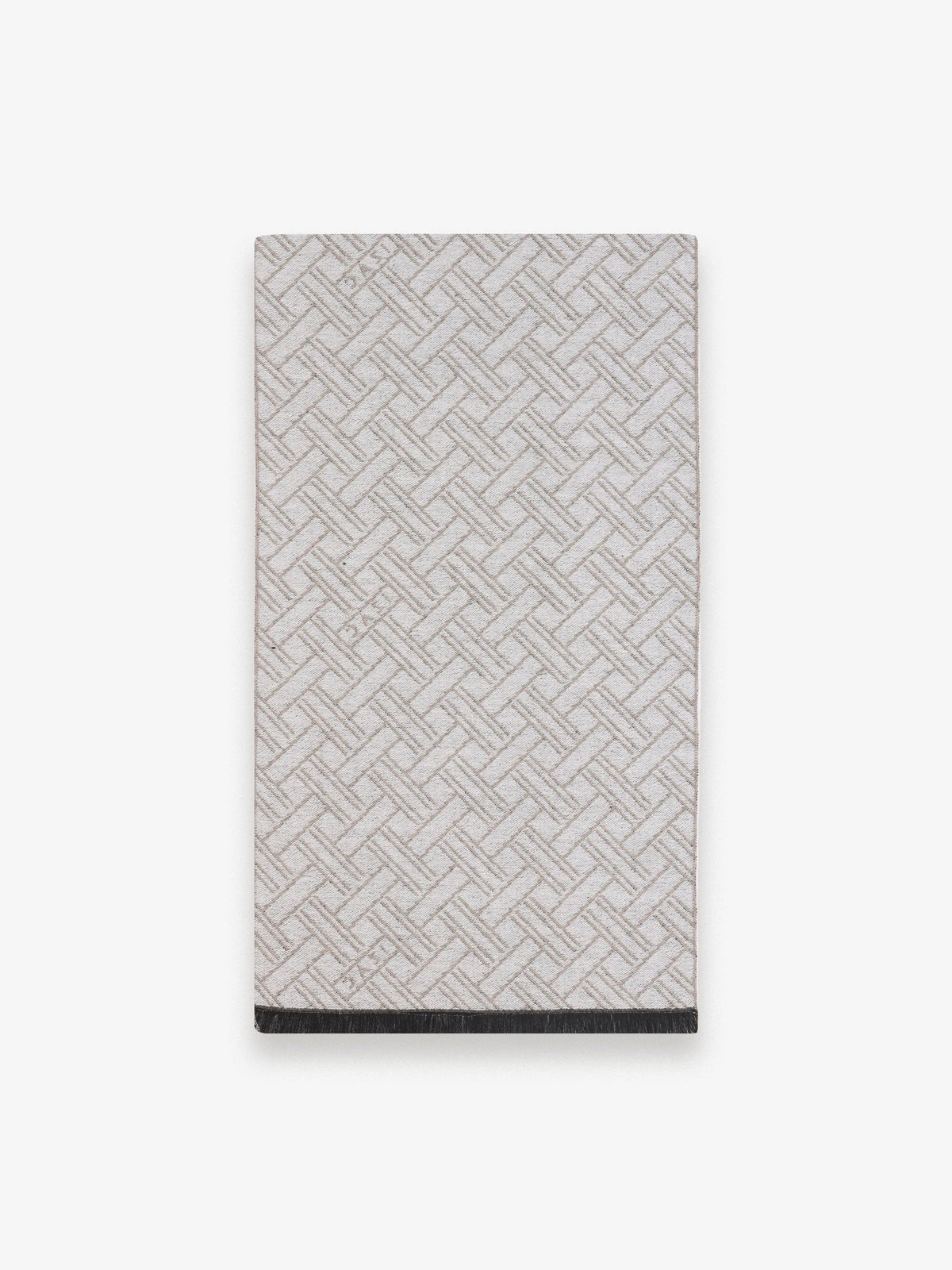 Écharpe à motifs beige - IZAC