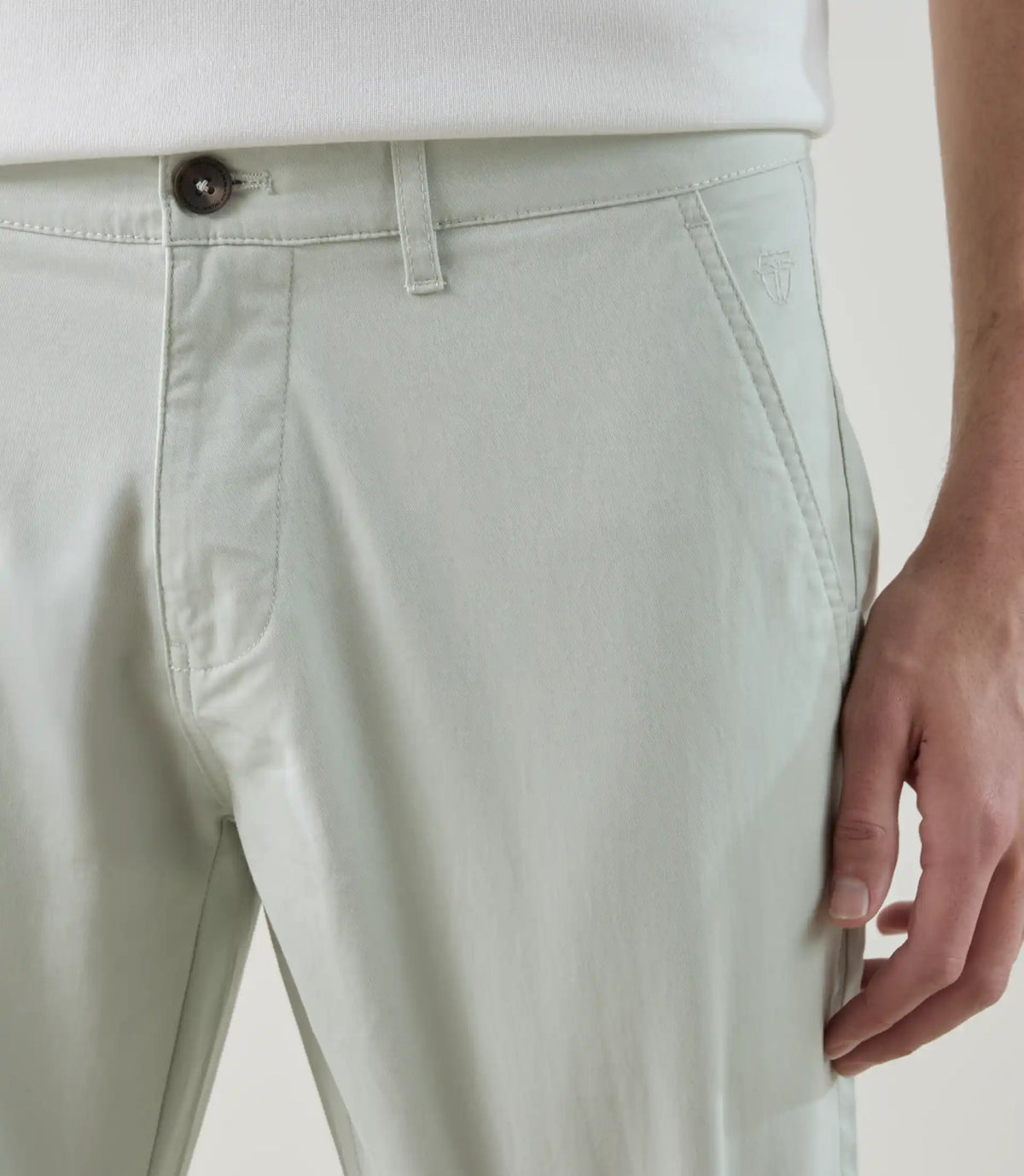 Pantalon chino vert clair - IZAC