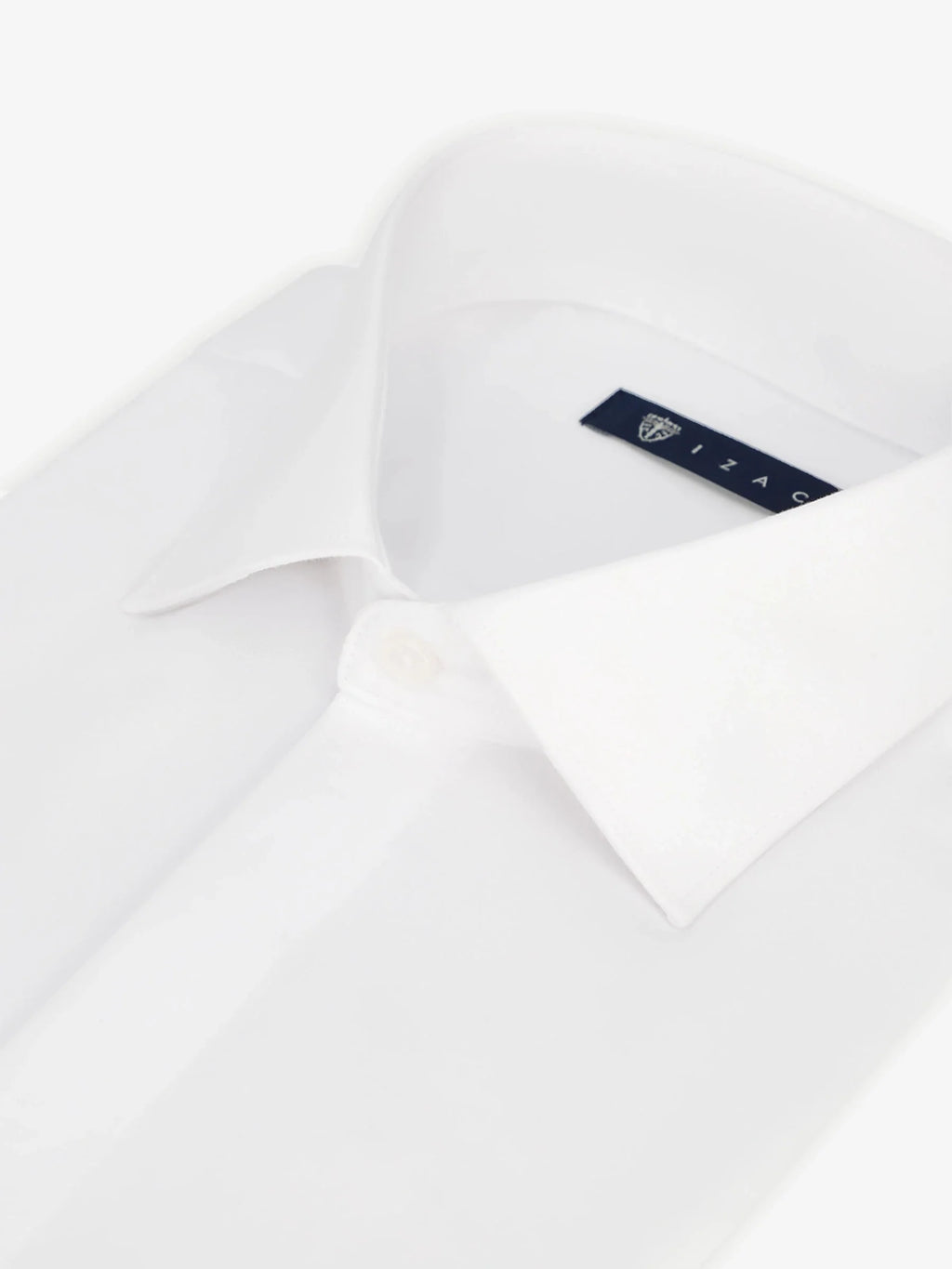 Chemise en satin de coton blanche - IZAC