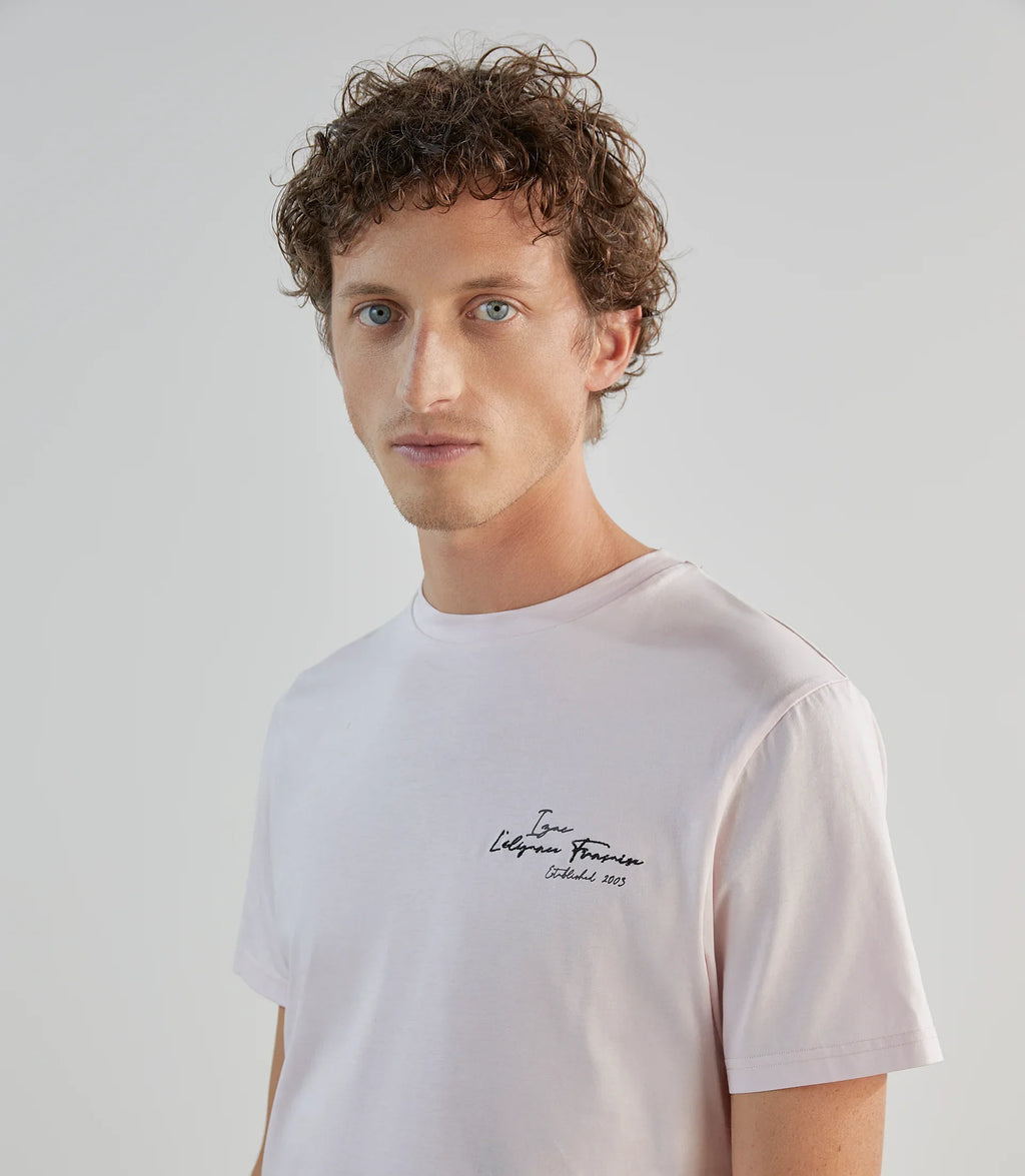 T-shirt à manches courtes rose - IZAC