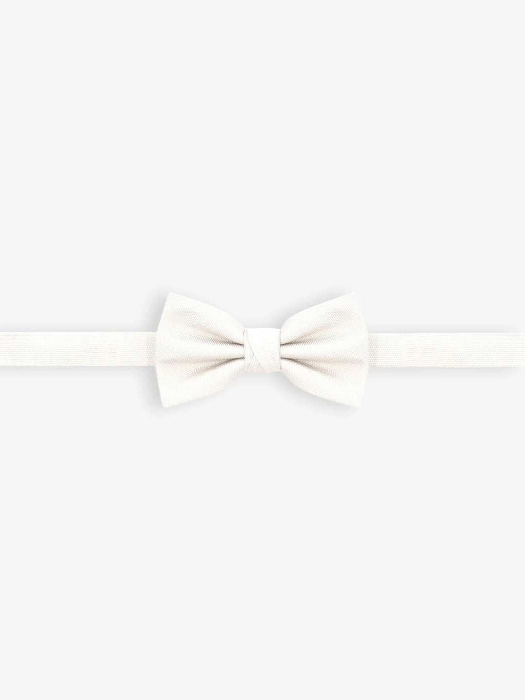 Noeud papillon uni blanc - IZAC