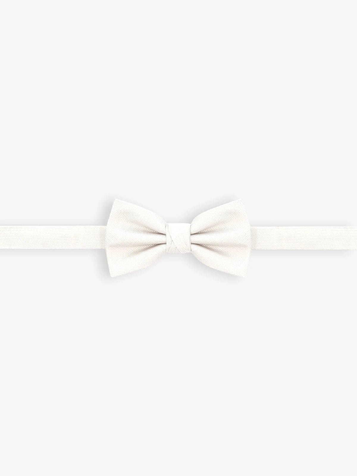Noeud papillon uni blanc - IZAC