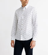 Chemise manches longues avec imprimé floral - IZAC
