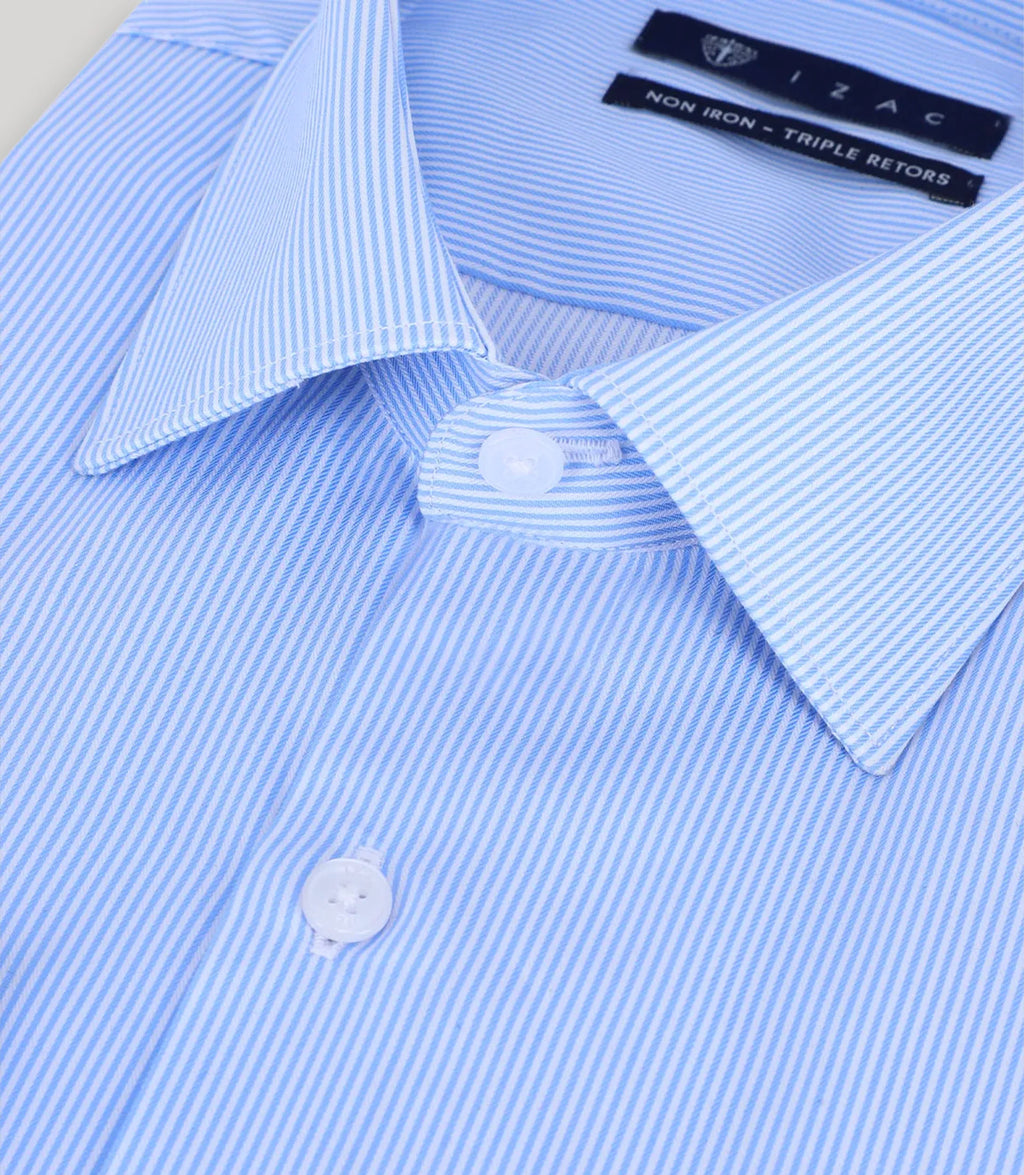 Chemise non iron ciel - IZAC