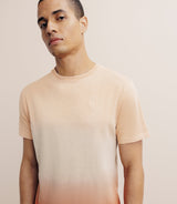T-shirt tye & dye pêche - IZAC