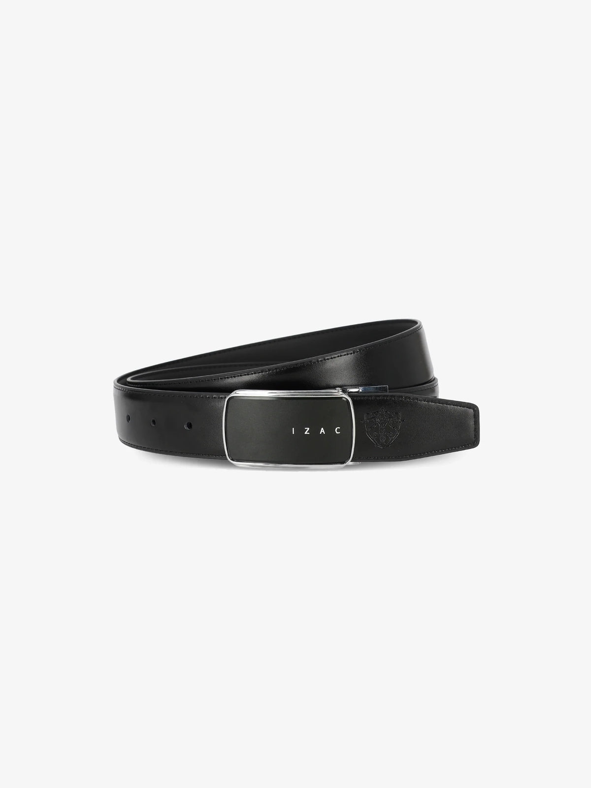 Ceinture réversible noire - IZAC