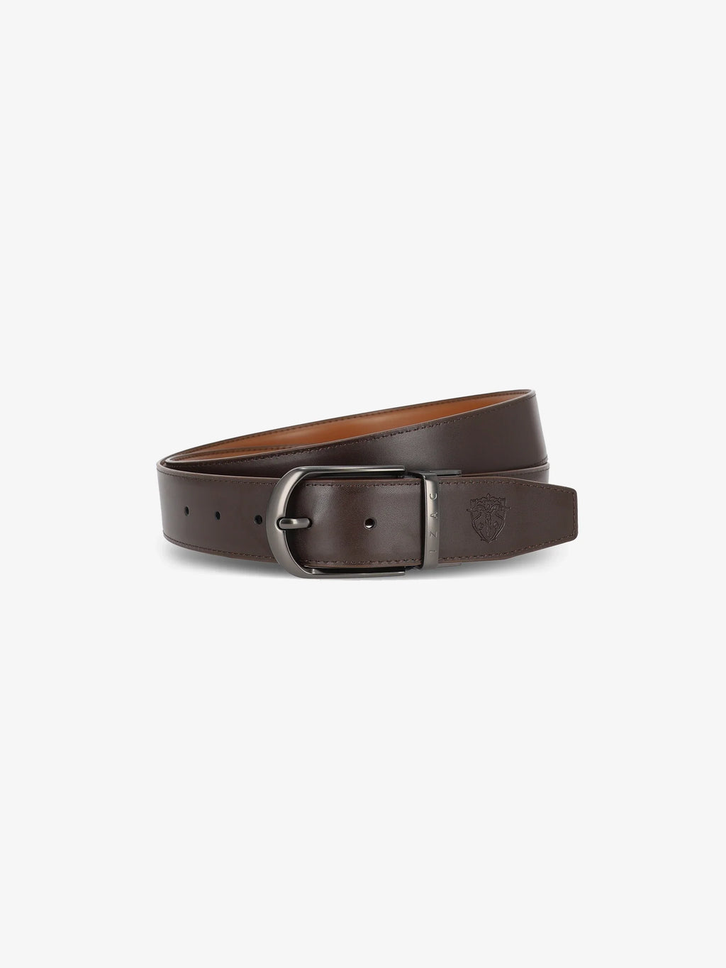 Ceinture réversible marron - IZAC