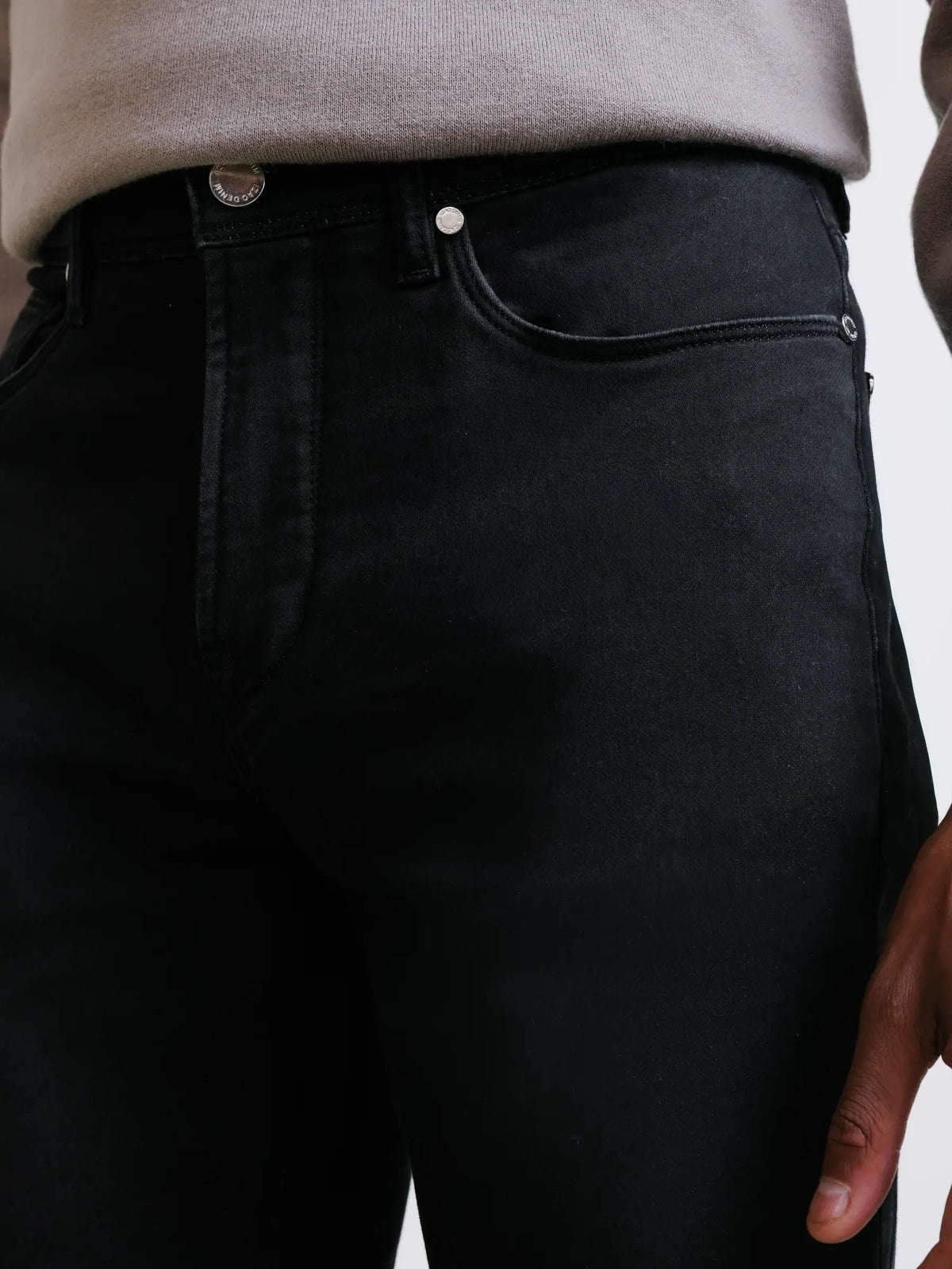 Jean 5 poches slim noir - IZAC