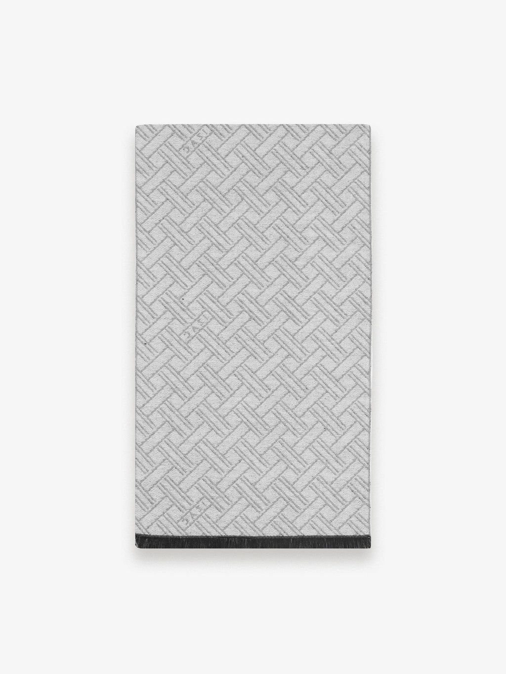 Écharpe à motifs gris clair - IZAC