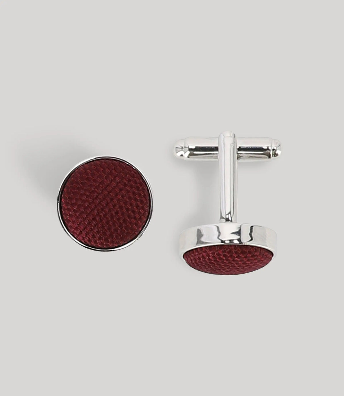 Boutons de manchette bordeaux - IZAC