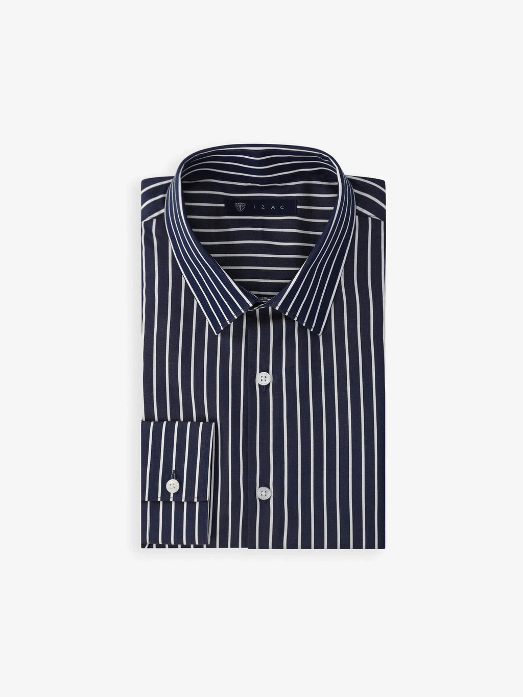 Chemise à rayures marine - IZAC