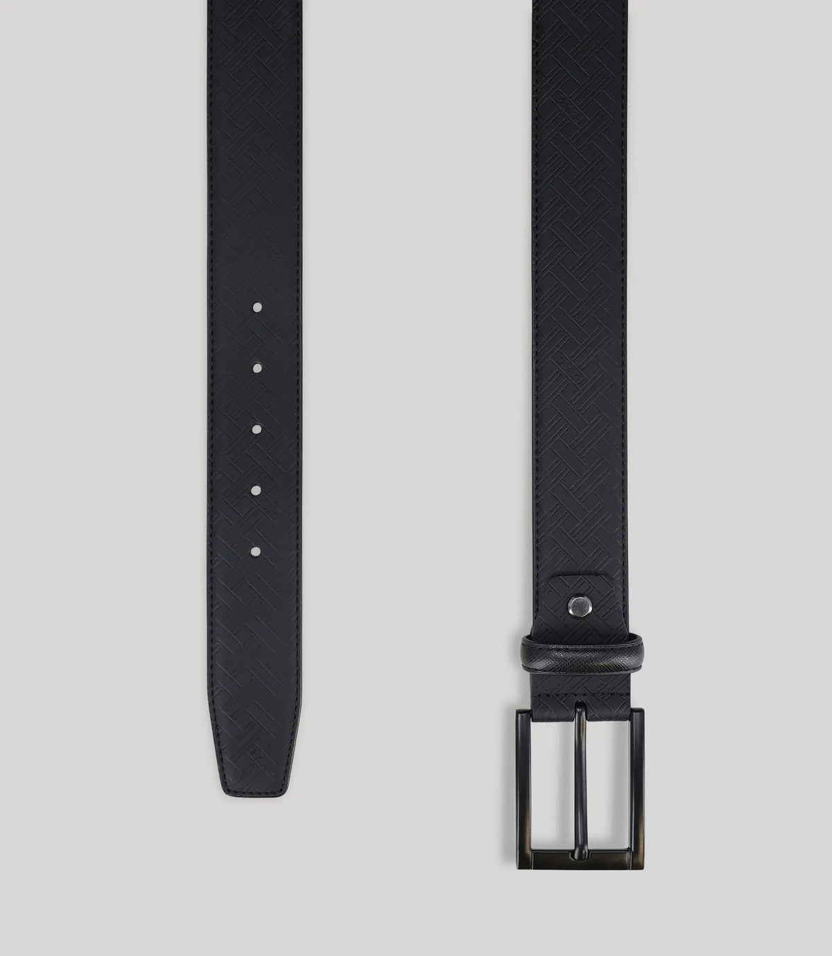 Ceinture réversible noire - IZAC