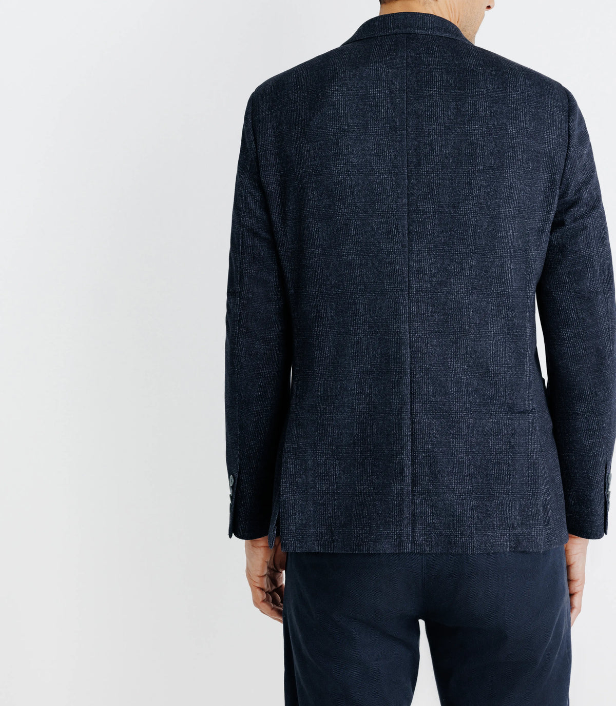 Veste casual en maille marine - IZAC