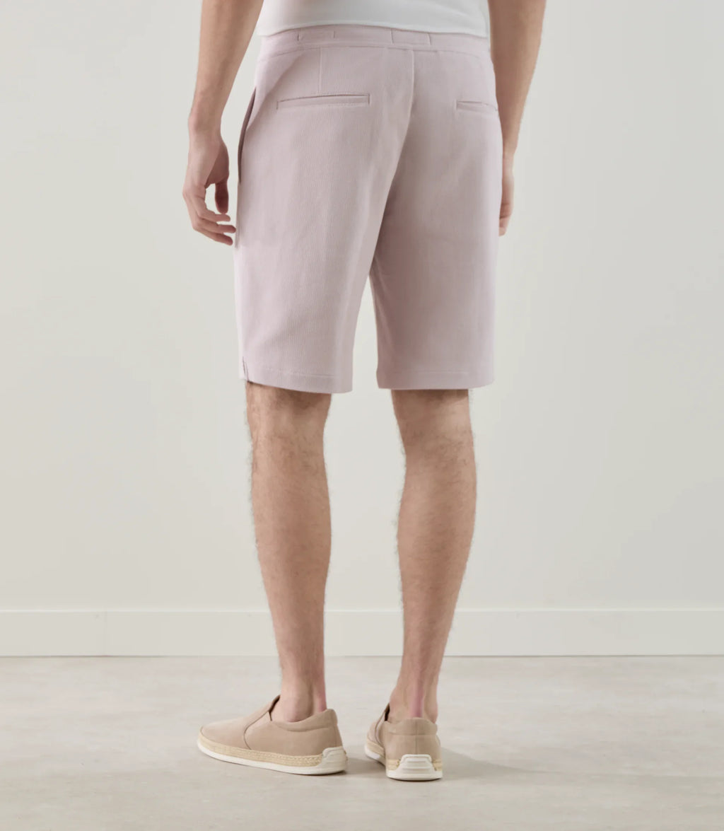 Bermuda en maille mauve - IZAC