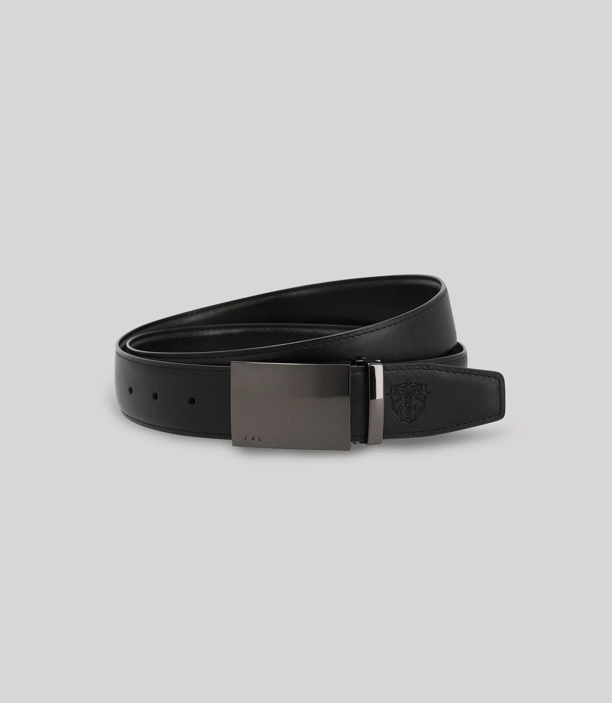 Ceinture réversible noire - IZAC