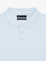 Polo boutonné ciel - IZAC