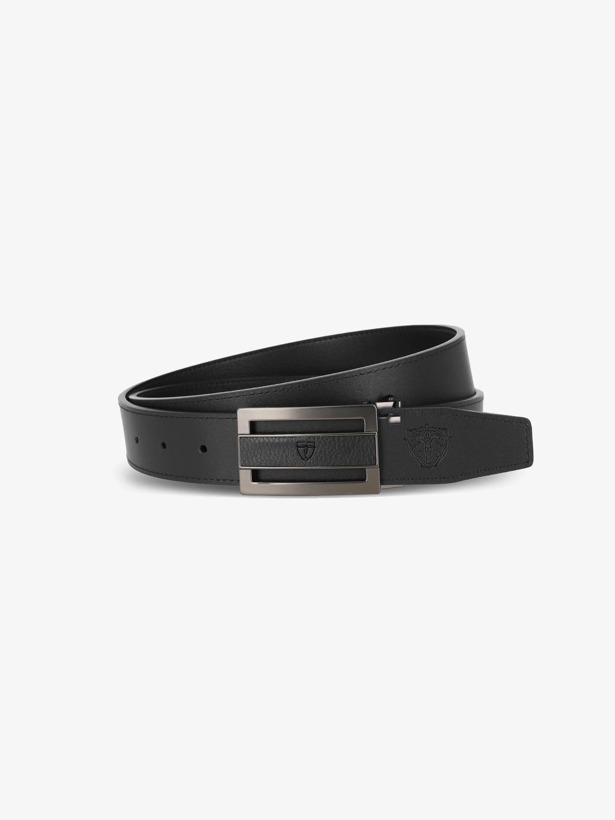 Ceinture réversible noire - IZAC