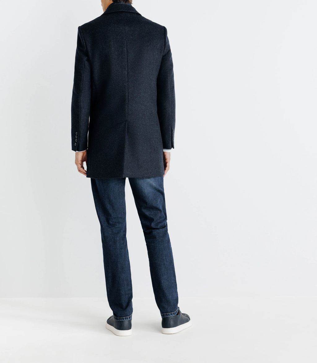 Manteau ville parementure bleu - IZAC