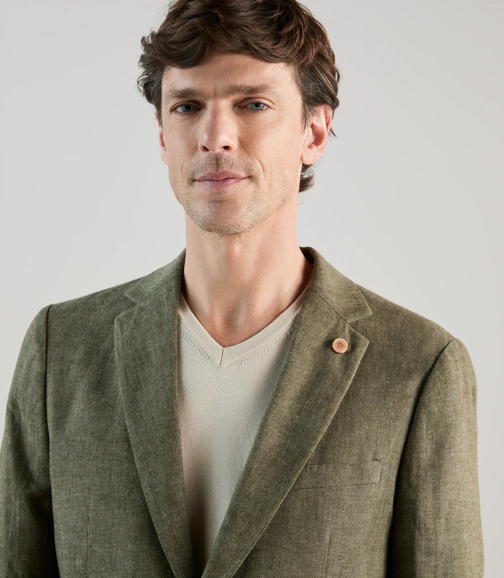 Veste casual verte - IZAC