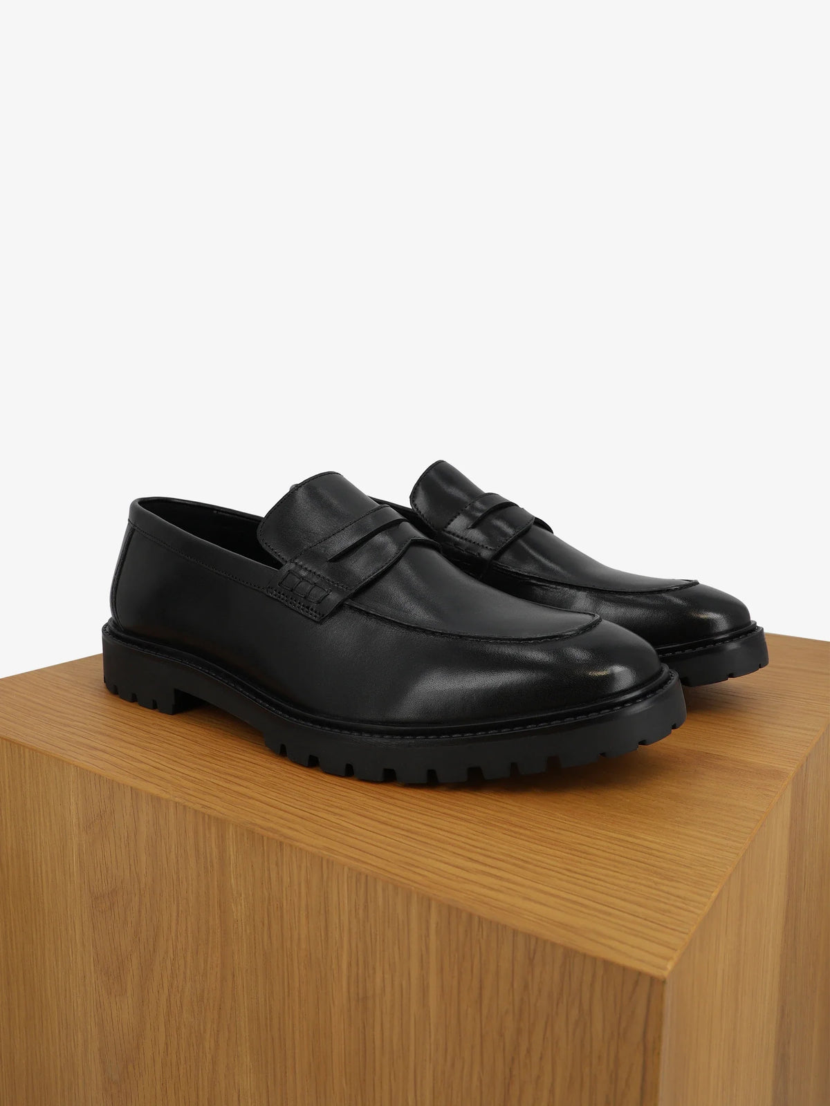 Mocassin ville noir - IZAC