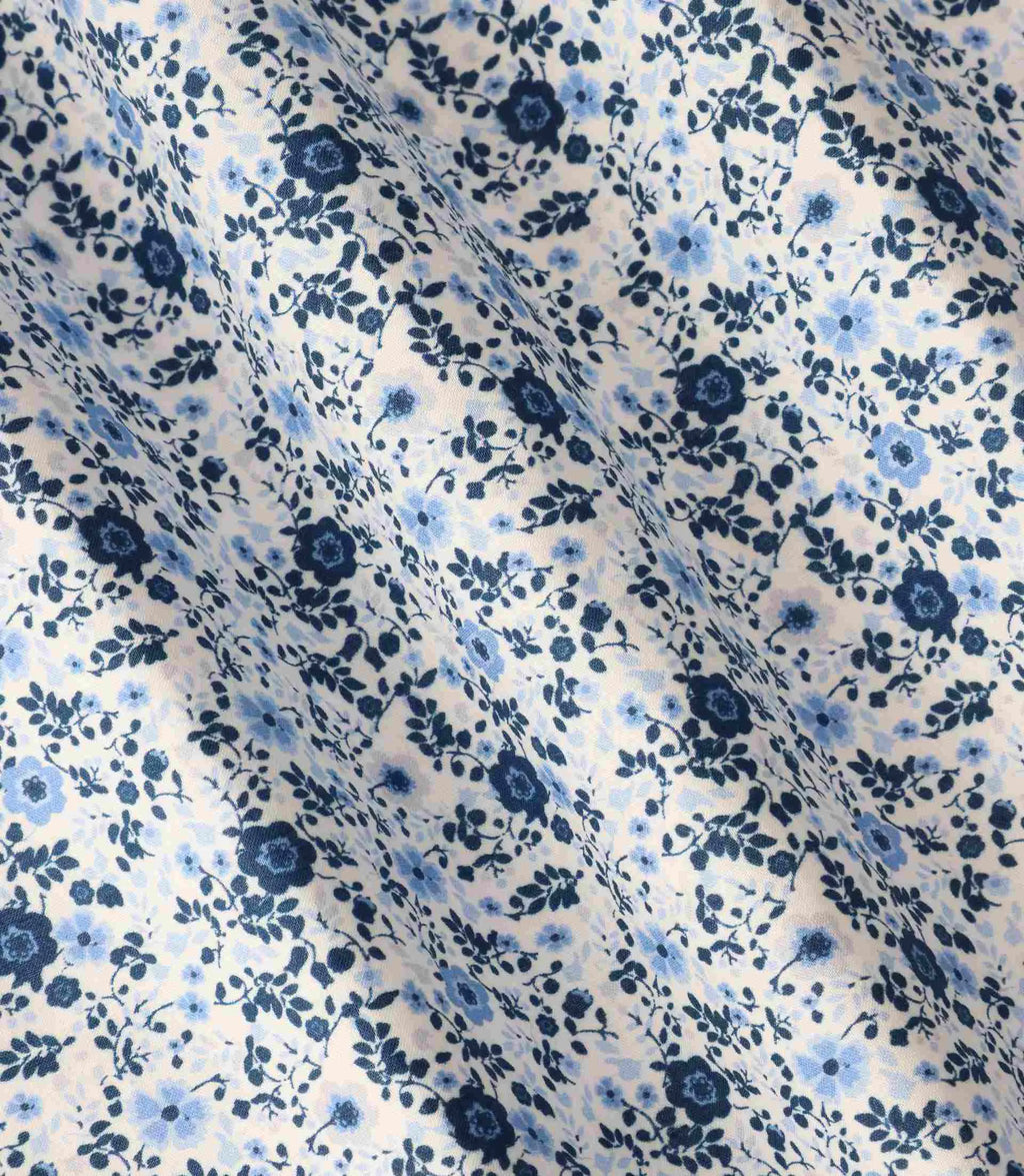 Pochette fantaisie bleue - IZAC